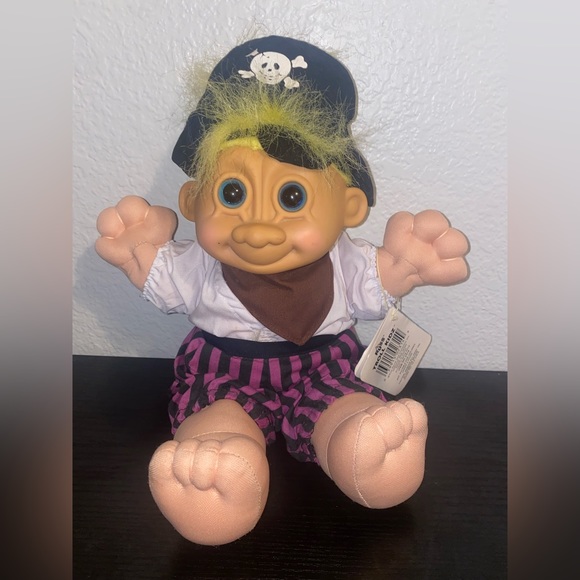Troll Kidz SINBAD 2314 Pirate Doll vintage still with original tag Russ Brand - Picture 7 of 9